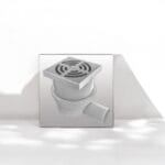 صفاية بغطاء هلال وصلات سباكه KESSEL